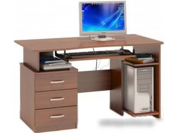 Компьютерный стол Сокол КСТ-08.1 (венге)