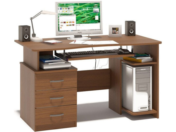 Компьютерный стол Сокол КСТ-08.1 (венге)