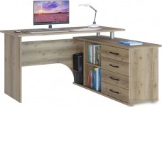 Компьютерный стол Сокол КСТ-109 правый (дуб делано)