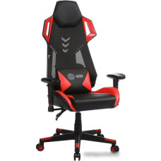 Кресло CACTUS CS-CHR-090BLR (черный/красный)