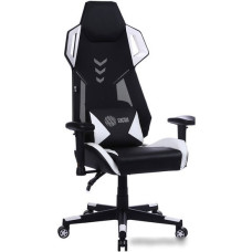 Кресло CACTUS CS-CHR-090BLW (черный/белый)