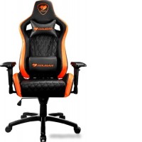 Кресло Cougar Armor S (черный/оранжевый)