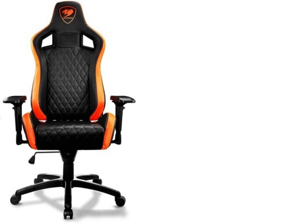 Кресло Cougar Armor S (черный/оранжевый)