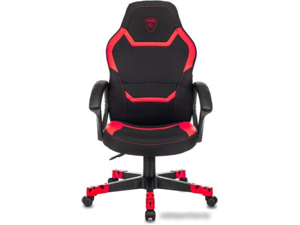 Кресло Бюрократ Zombie 10 (черный/красный)