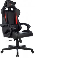 Игровое (геймерское) кресло Zombie Game Tetra (черный/красный)
