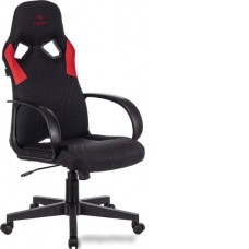 Кресло Бюрократ Zombie Runner (черный/красный)