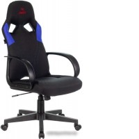 Кресло Бюрократ ZOMBIE RUNNER (черный/синий)