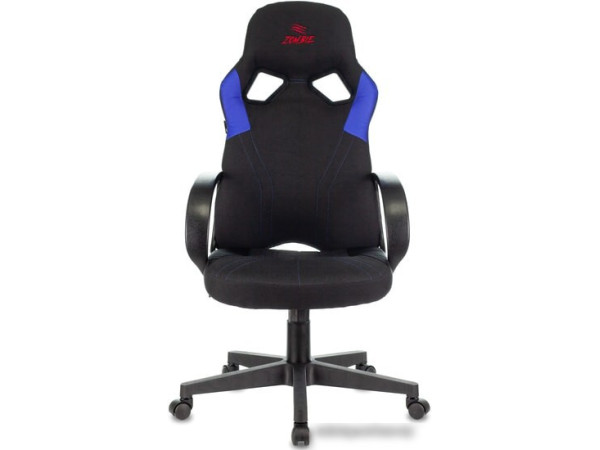 Кресло Бюрократ ZOMBIE RUNNER (черный/синий)