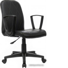 Кресло Бюрократ CH-327 (черный экокожа)
