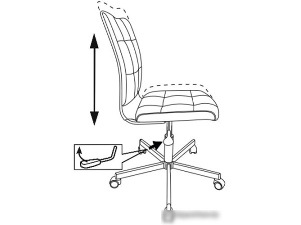 Офисный стул Бюрократ CH-330M/GREY (серо-голубой)