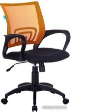 Кресло Бюрократ CH-695N/OR/TW-11 (черный/оранжевый)