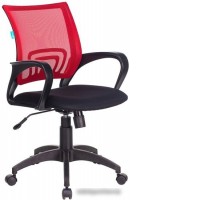 Кресло Бюрократ CH-695N/R/TW-11 (черный/красный)