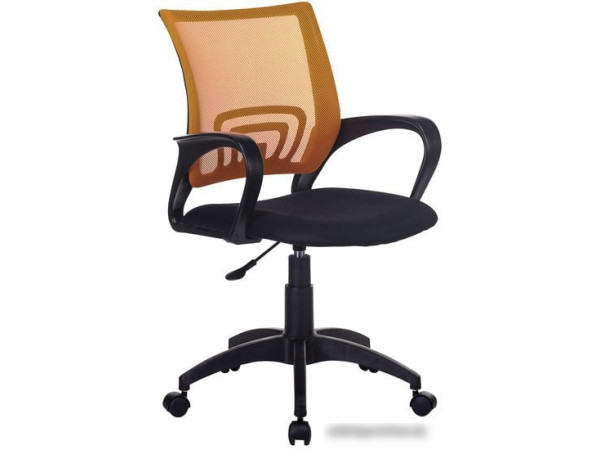 Кресло Бюрократ CH-695NLT (черный/оранжевый)