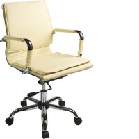 Кресло Бюрократ CH-993-Low/Ivory