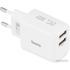 Сетевое зарядное Buro BUWH1 (белый)