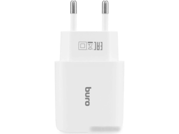 Сетевое зарядное Buro BUWH1 (белый)
