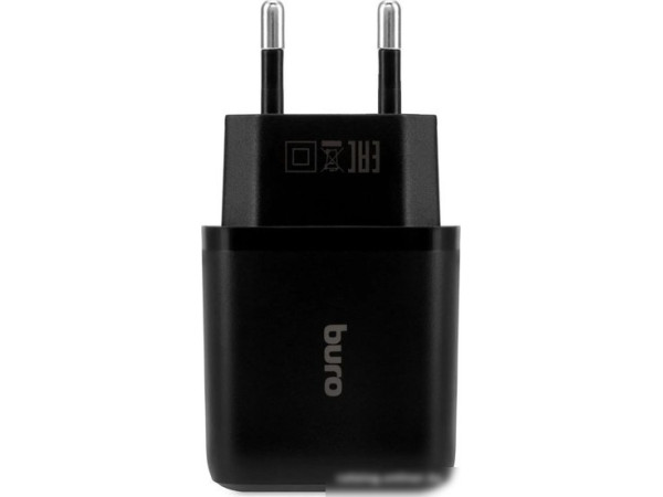Сетевое зарядное Buro BUWH1 (черный)