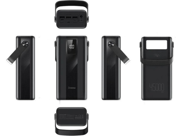 Внешний аккумулятор Itel Maxpower 450PF 45000mAh (черный)