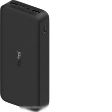 Портативное зарядное устройство Xiaomi Redmi Power Bank 20000mAh (черный)