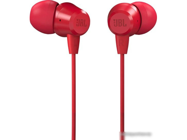 Наушники JBL C50HI (красный)