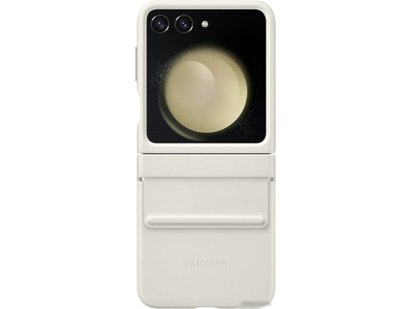 Чехол для телефона Samsung Flap Eco-Leather Case Z Flip5 (кремовый)