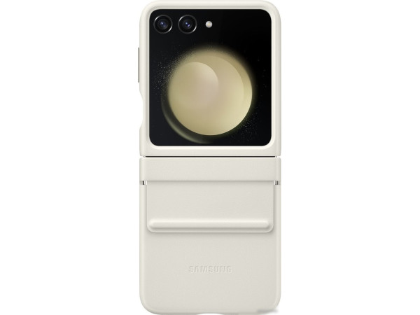 Чехол для телефона Samsung Flap Eco-Leather Case Z Flip5 (кремовый)