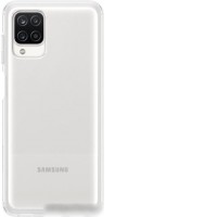 Чехол Samsung Silicone Cover для Galaxy A12 (белый)