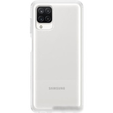 Чехол Samsung Silicone Cover для Galaxy A12 (белый)