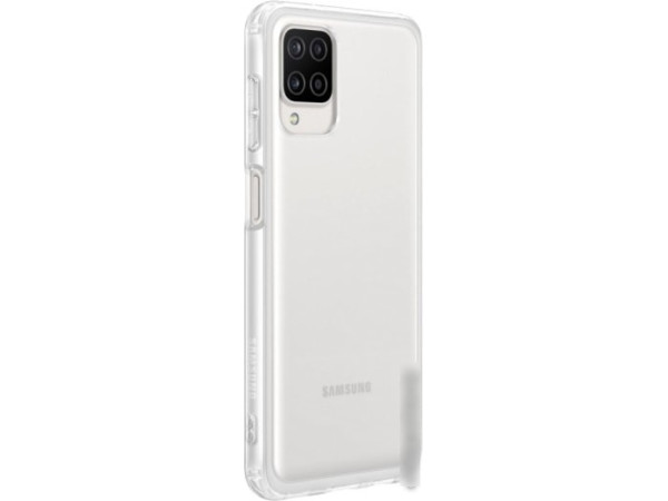 Чехол Samsung Silicone Cover для Galaxy A12 (белый)