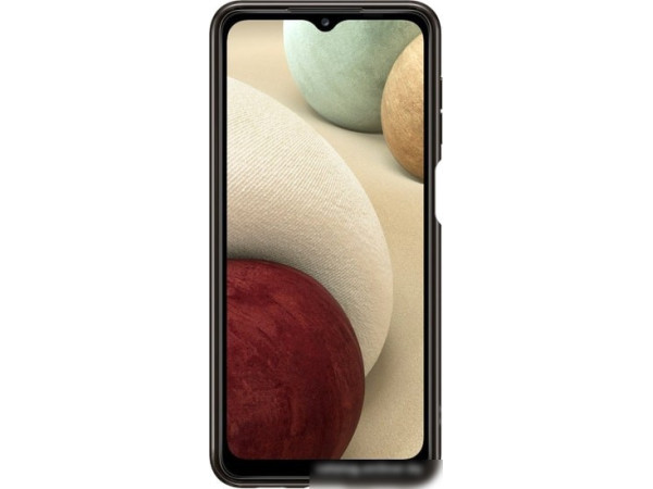 Чехол Samsung Silicone Cover для Galaxy A12 (черный)