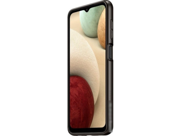 Чехол Samsung Silicone Cover для Galaxy A12 (черный)
