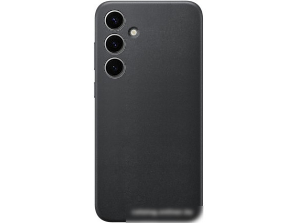 Чехол для телефона Samsung Vegan Leather Case S24+ (черный)