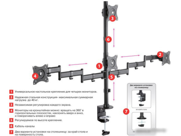 Кронштейн Arm Media LCD-T16