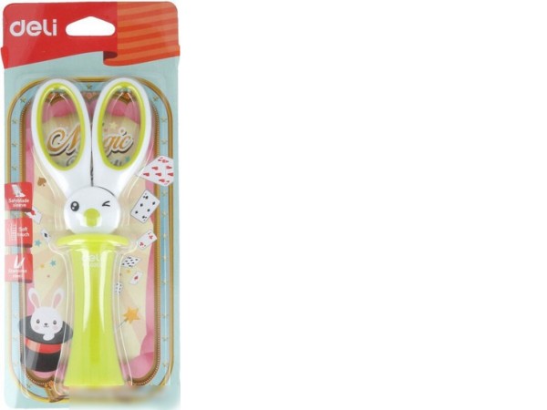Ножницы канцелярские Deli Magic Rabbit E6065