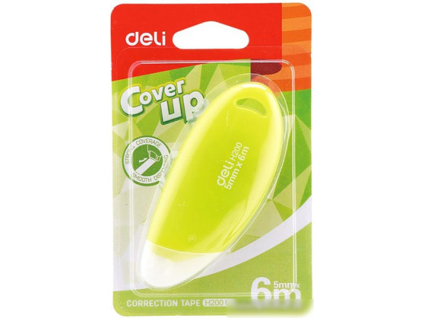 Сухой корректор для текста Deli EH20001 5 мм х 6 м