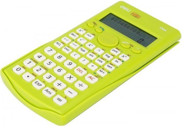 Инженерный калькулятор Deli 1710А (зеленый)