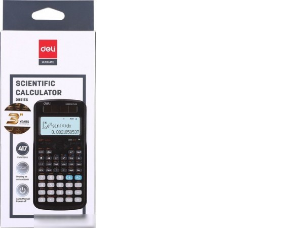 Инженерный калькулятор Deli D991ES