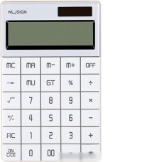 Калькулятор Deli Nusign ENS041 (белый)