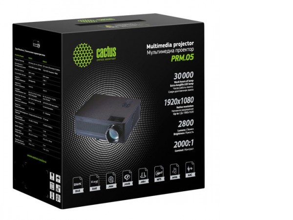 Проектор CACTUS CS-PRM.05WT.WUXGA-A