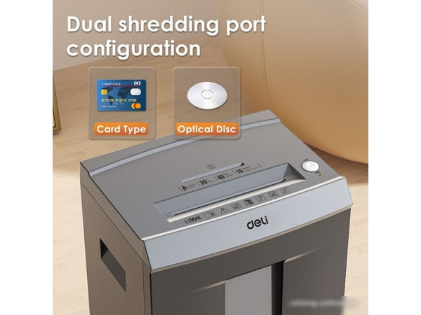 Шредер Deli ET096