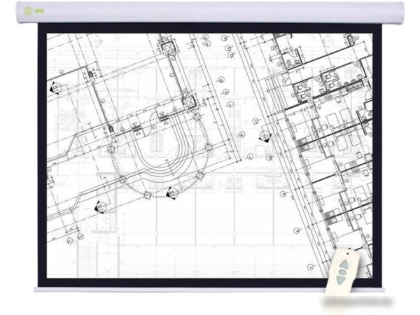 Проекционный экран CACTUS Motoscreen CS-PSM-180x180