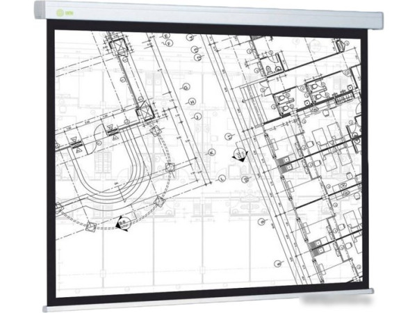 Проекционный экран CACTUS Wallscreen CS-PSW-124x221
