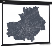 Проекционный экран CACTUS Wallscreen 152x203 CS-PSW-152X203-BK