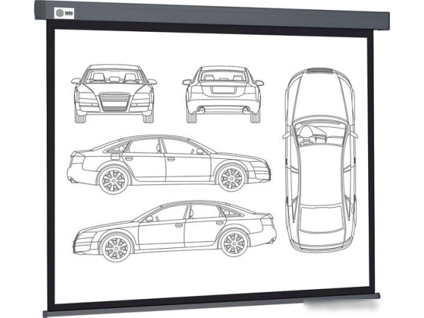 Проекционный экран CACTUS Wallscreen 168x299 CS-PSW-168X299-SG