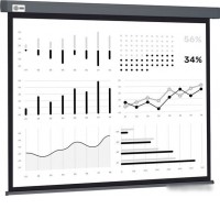 Проекционный экран CACTUS Wallscreen 180x180 CS-PSW-180X180-SG