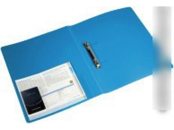 Папка для бумаг Бюрократ 0827/2RBLU (синий)