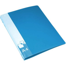 Папка для бумаг Бюрократ 0827/4RBLU (синий)