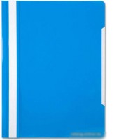 Папка для бумаг Бюрократ PS20AZURE (голубой)