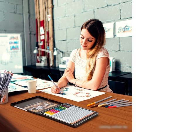 Набор цветных карандашей Deli Nuevo 6522 (36 цветов)