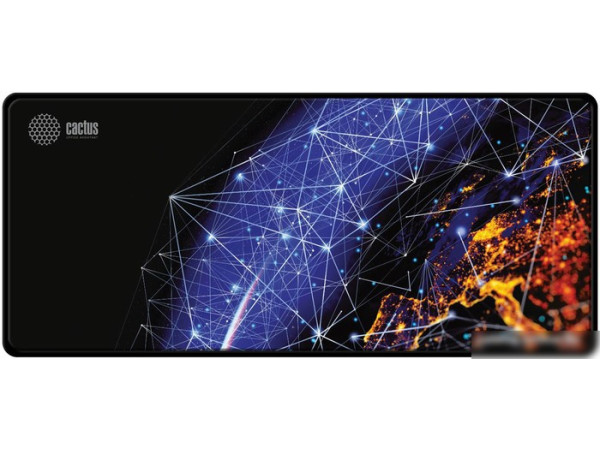 Коврик для мыши CACTUS Blue Cosmic CS-MP-PRO04XXL